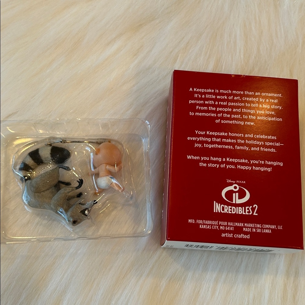 NWT 2020 Hallmark Keepsake “Jack-Jack vs. Raccoon” Christmas Ornament, QXD6494 - Picture 3 of 5